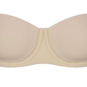 SKIMS 32DD FITS EVERYBODY STRAPLESS BRA 32DD SAND